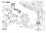 Bosch 3 601 H82 L75 GWS 22-230 H Angle Grinder 230 V / GB Spare Parts GWS22-230H